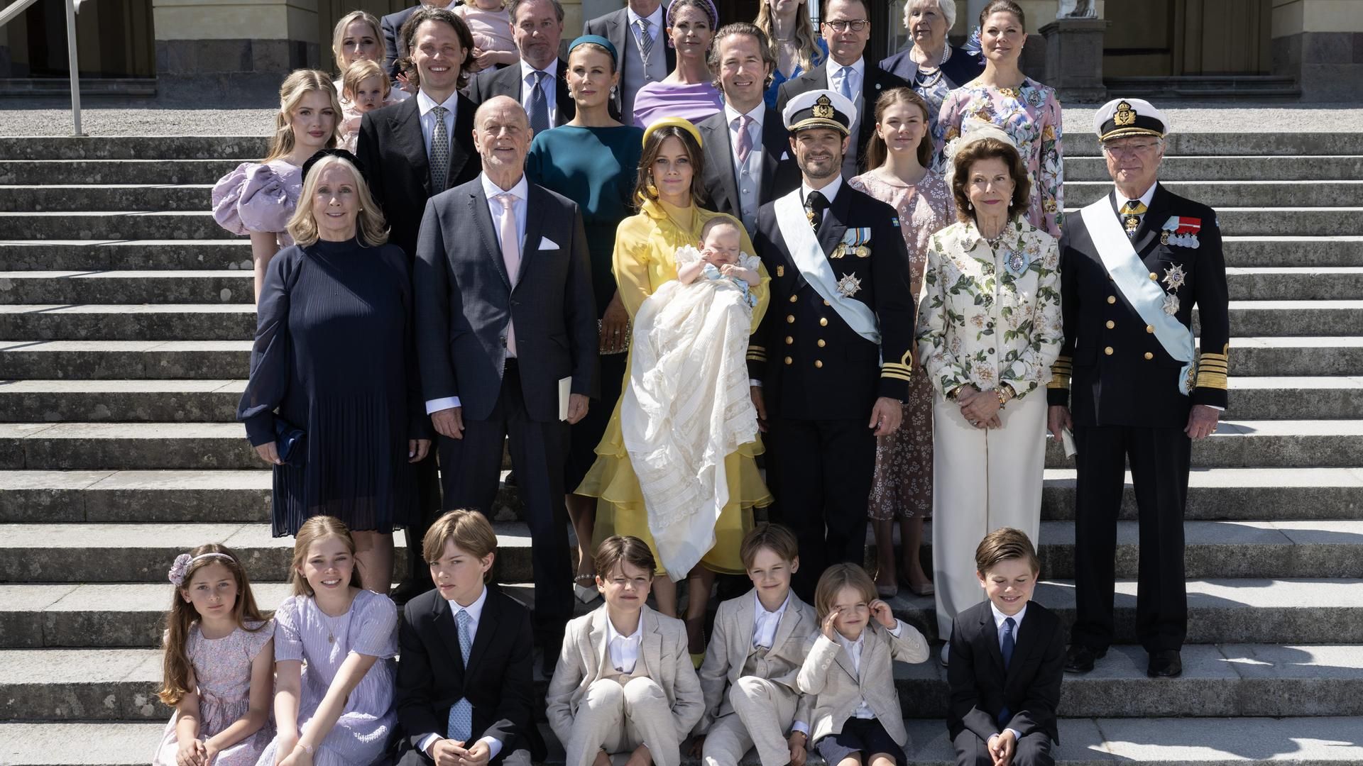 La familia real sueca