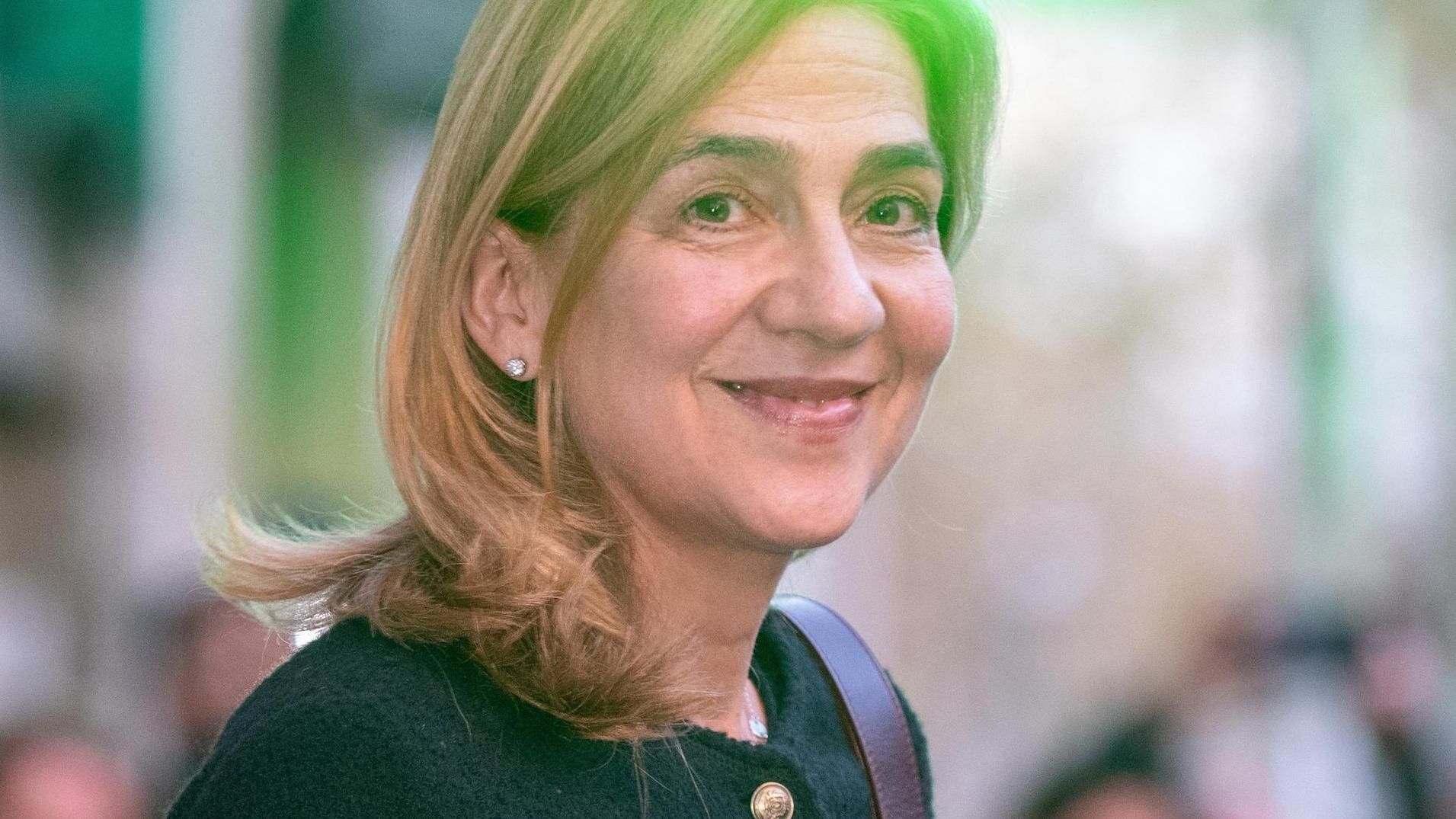 La Infanta Cristina en la celebración del 60 cumpleaños de la Infanta Elena