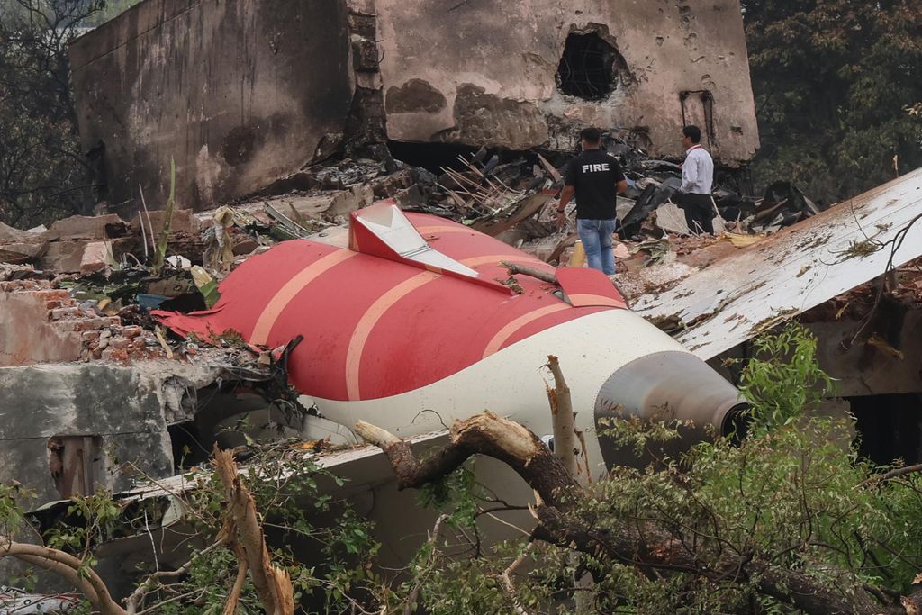 Las primeras palabras del único superviviente del accidente aéreo en la India: "Pensé que iba a morir"