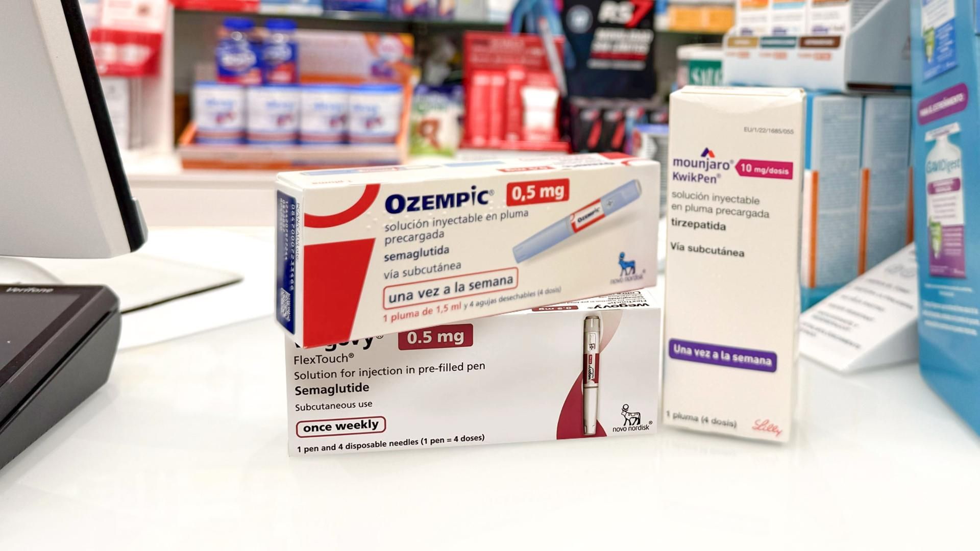 Los fármacos ozempic, wegovy o mounjaro