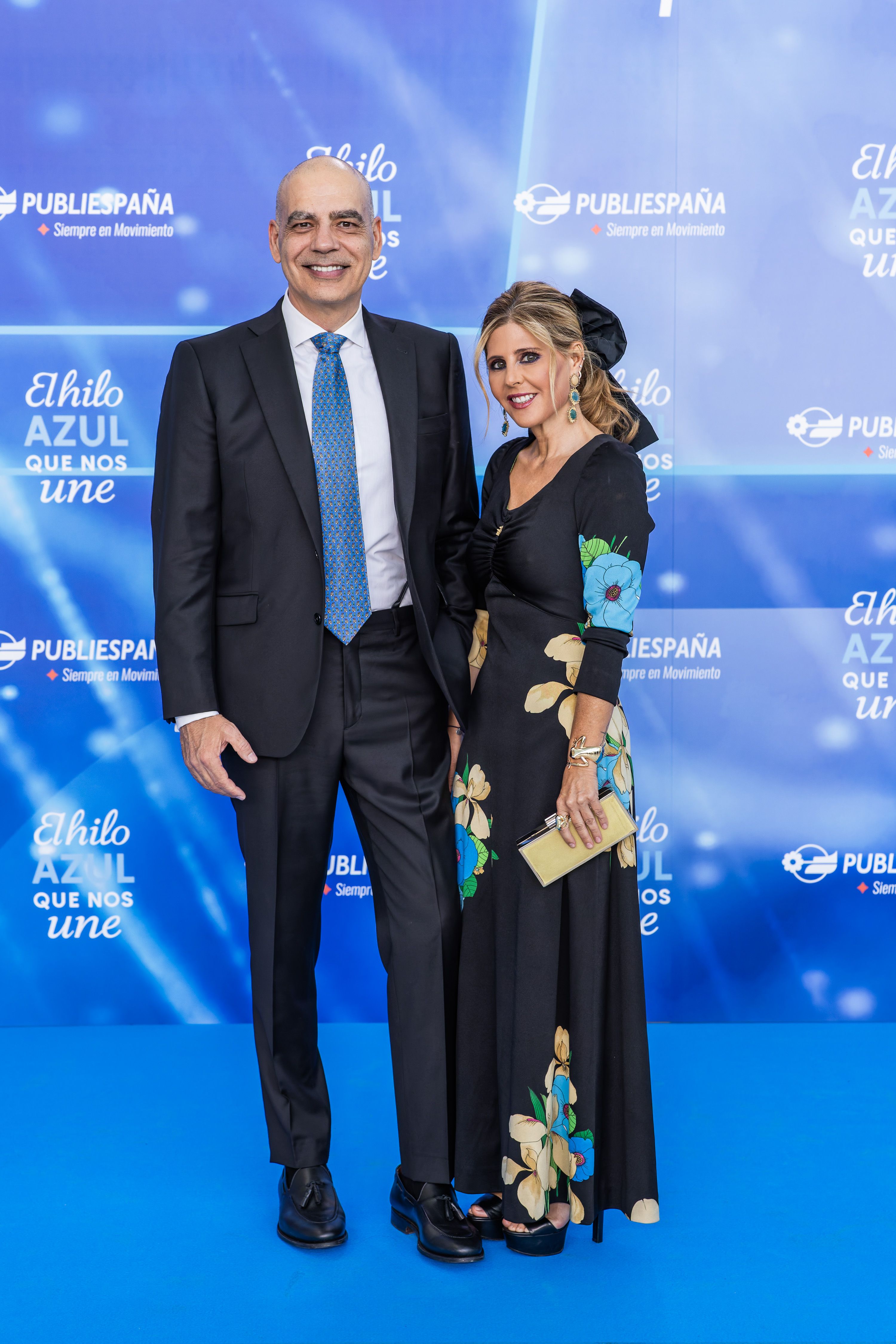 Nacho Abad, presentador de 'En boca de todos', y su mujer, Bárbara Royo