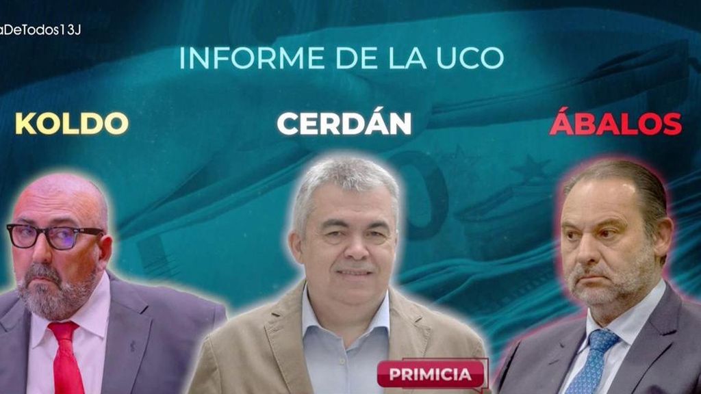 ¡Primicia de 'En boca de todos'! Accedemos a las grabaciones del informe de la UCO con las voces de Cerdán, Ábalos y Koldo