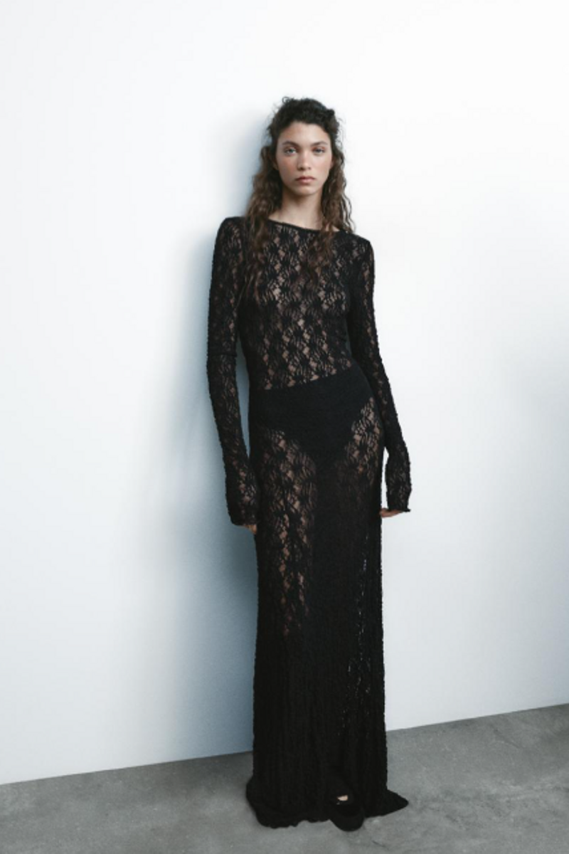 Vestido encaje