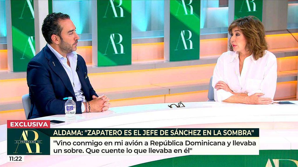 Víctor de Aldama y Ana Rosa Quintana
