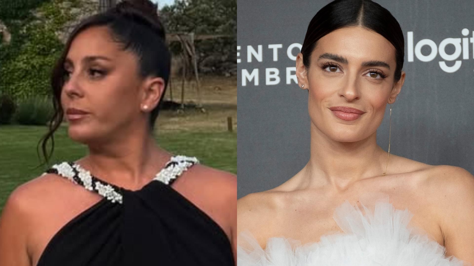 Anabel Pantoja y Susana Molina, en un montaje de fotos