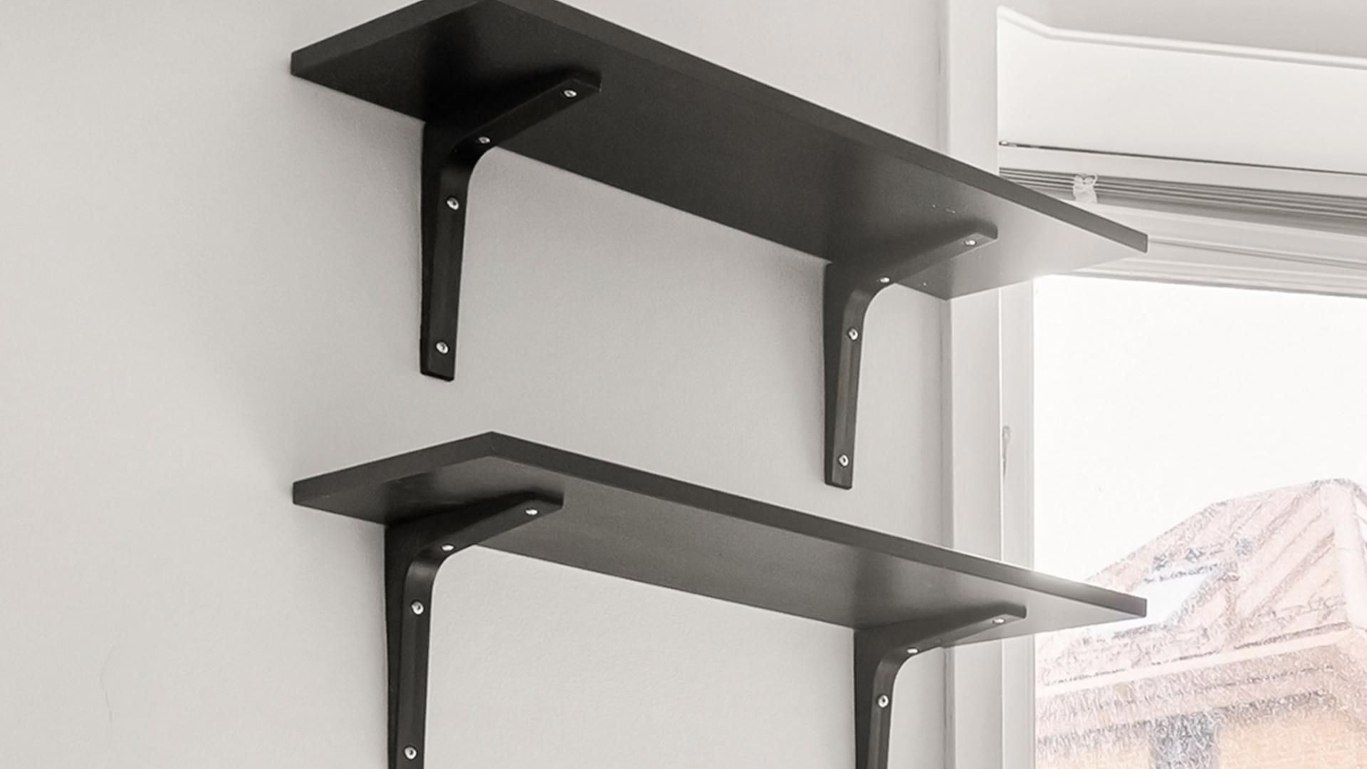 Estanterías en una casa