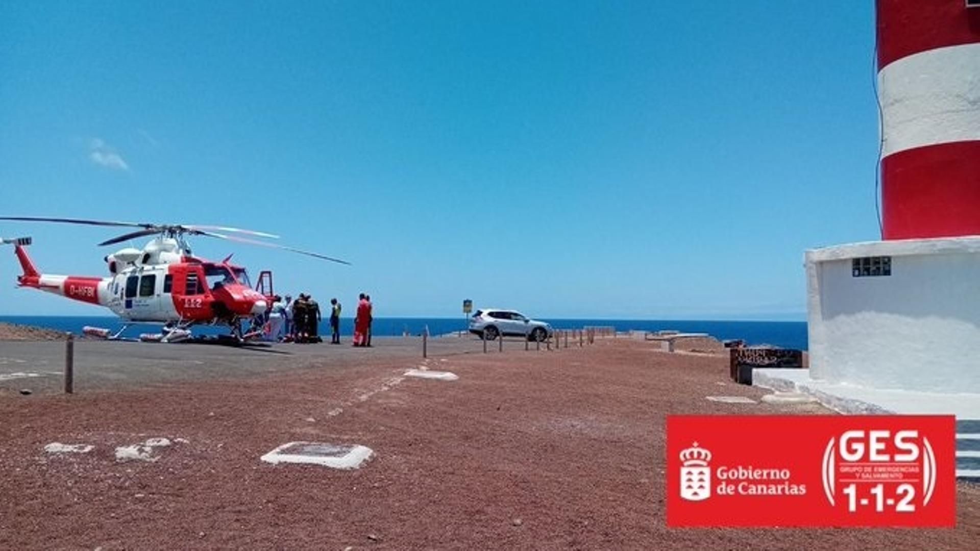 Muere una mujer que cayó al mar en Gran Canaria y su acompañante resulta herido al tirarse al agua para rescatarla
