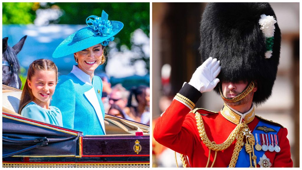'Trooping the Colour': Kate junto a sus hijos y el príncipe Guillermo desfilando como uno más, entre las mejores imágenes