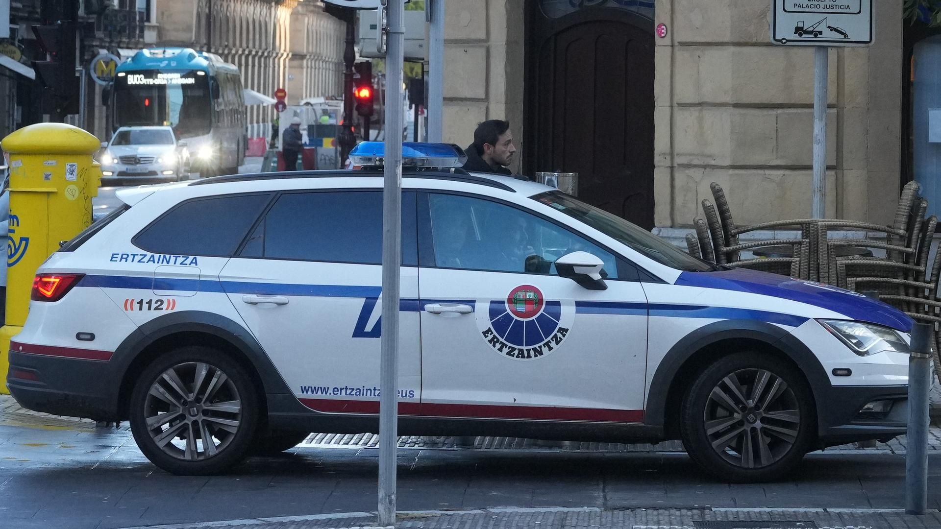 Vehículo de la Ertzaintza