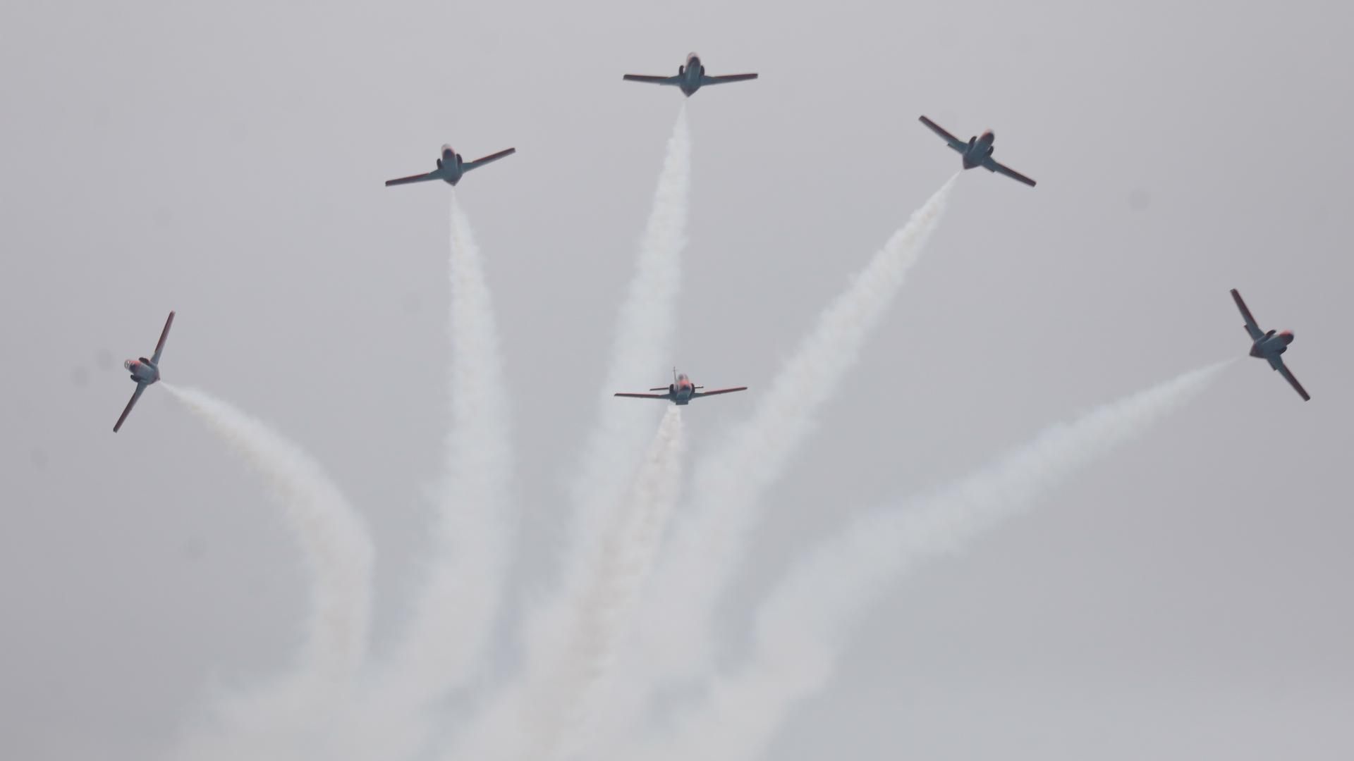 Festival aéreo ‘Aire 2025’, en el Centro Deportivo y Cultural del Ejército del Aire y del Espacio (C.D.S.C.M.E.A.) 'Fernández de Tudela'