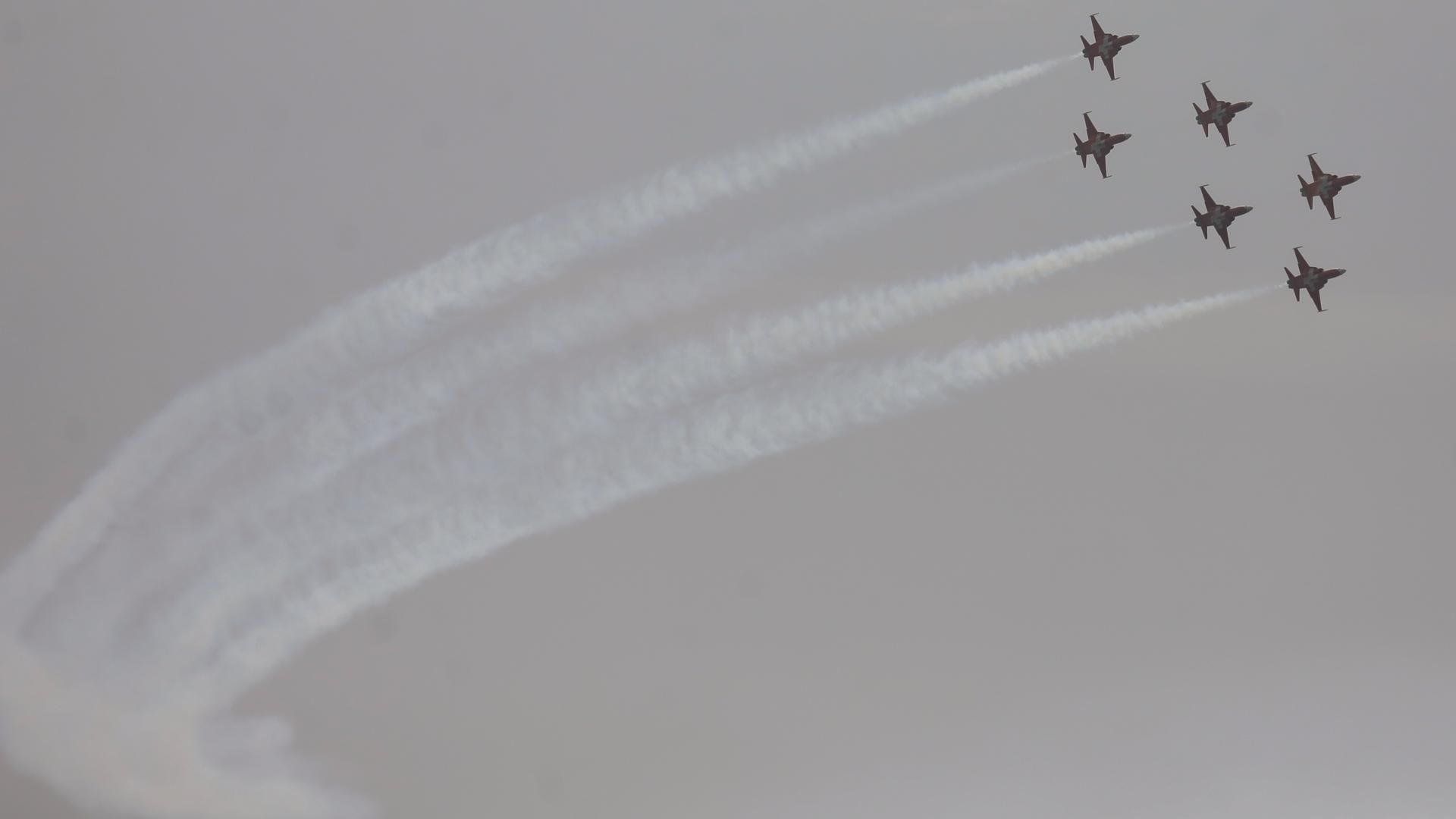 Festival aéreo ‘Aire 2025’, en el Centro Deportivo y Cultural del Ejército del Aire y del Espacio (C.D.S.C.M.E.A.) 'Fernández de Tudela'