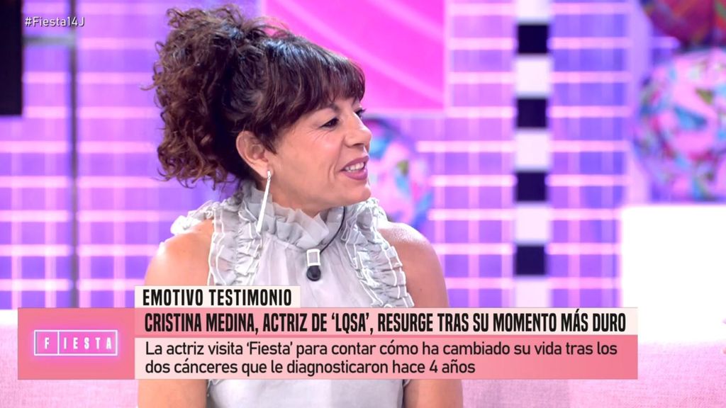 Cristina Medina se sincera sobre la batalla emocional que vive tras superar el cáncer Fiesta 2025 Programa 308