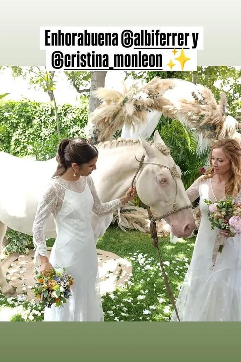 La boda de Alba Redondo y Cristina Monleón