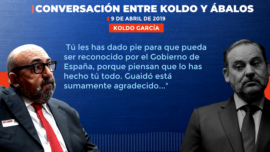 Los audios de la trama Koldo llevan a Venezuela: el líder opositor Juan Guaidó, en el punto de mira