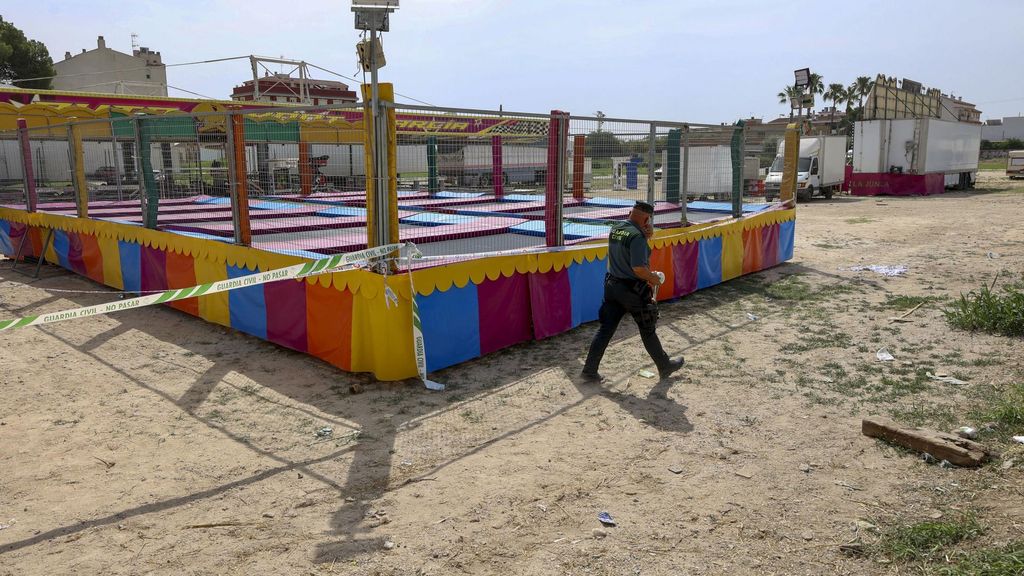 Muere una niña de dos años electrocutada en la feria de la pedanía murciana de Alquerías