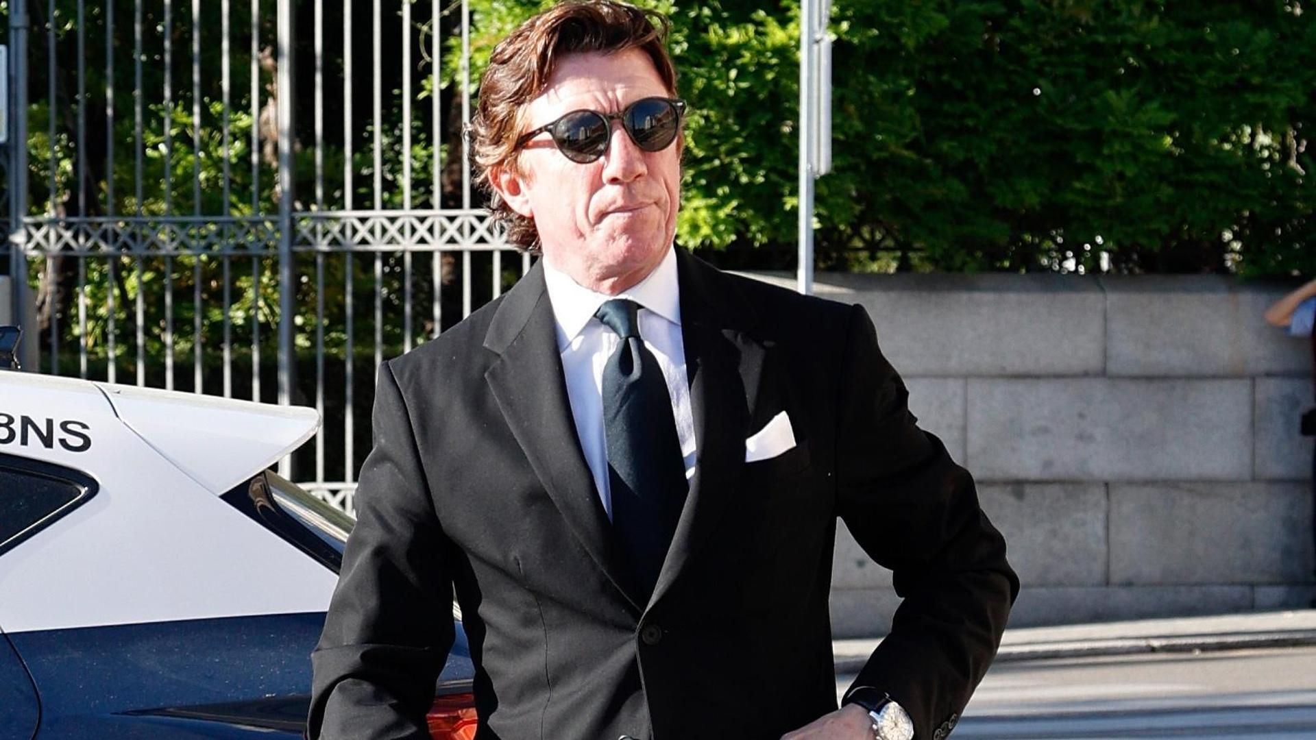Colate asiste a la misa funeral en memoria de Alfonso de Borbón y Escasany