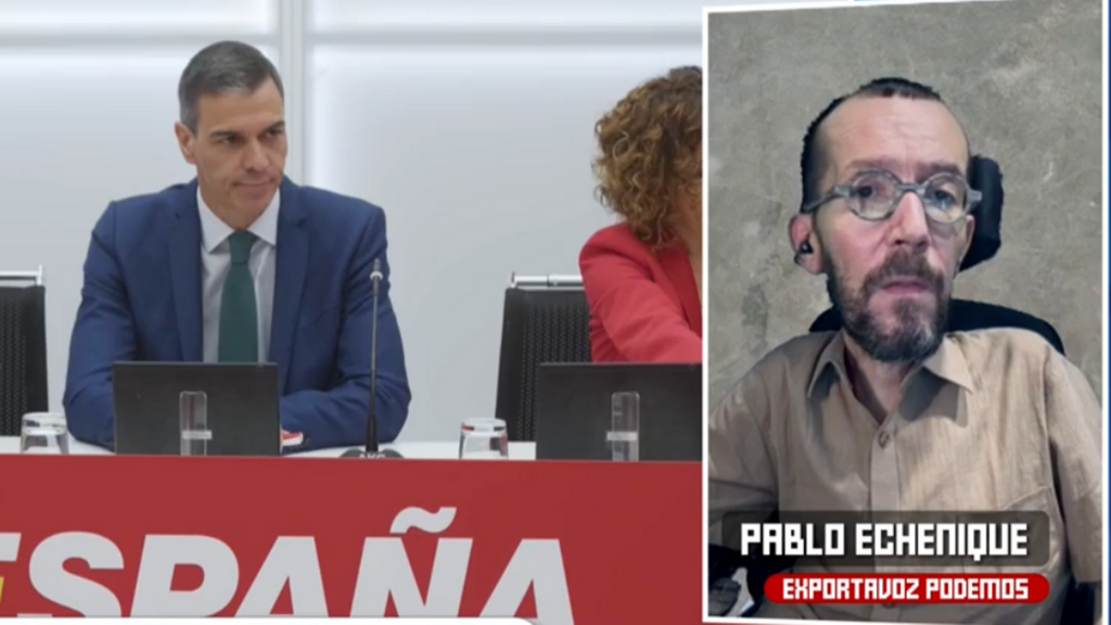 Echenique explica por qué no acuden a la ronda de contactos de Sánchez: "Podemos no está para lavarle la cara al PSOE"
