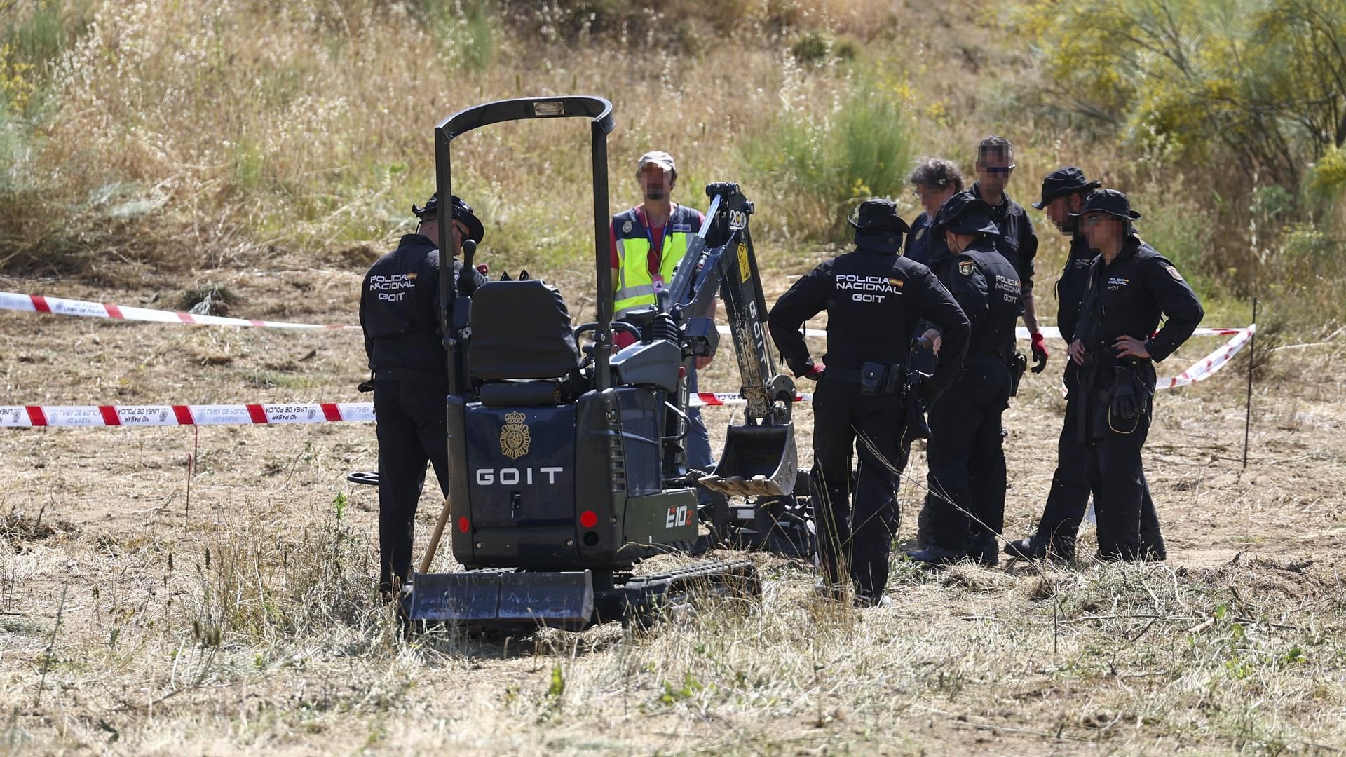 La Policía retoma la búsqueda de los restos de Heidi, la víctima del 'Rey del Cachopo' en Carranque, Toledo