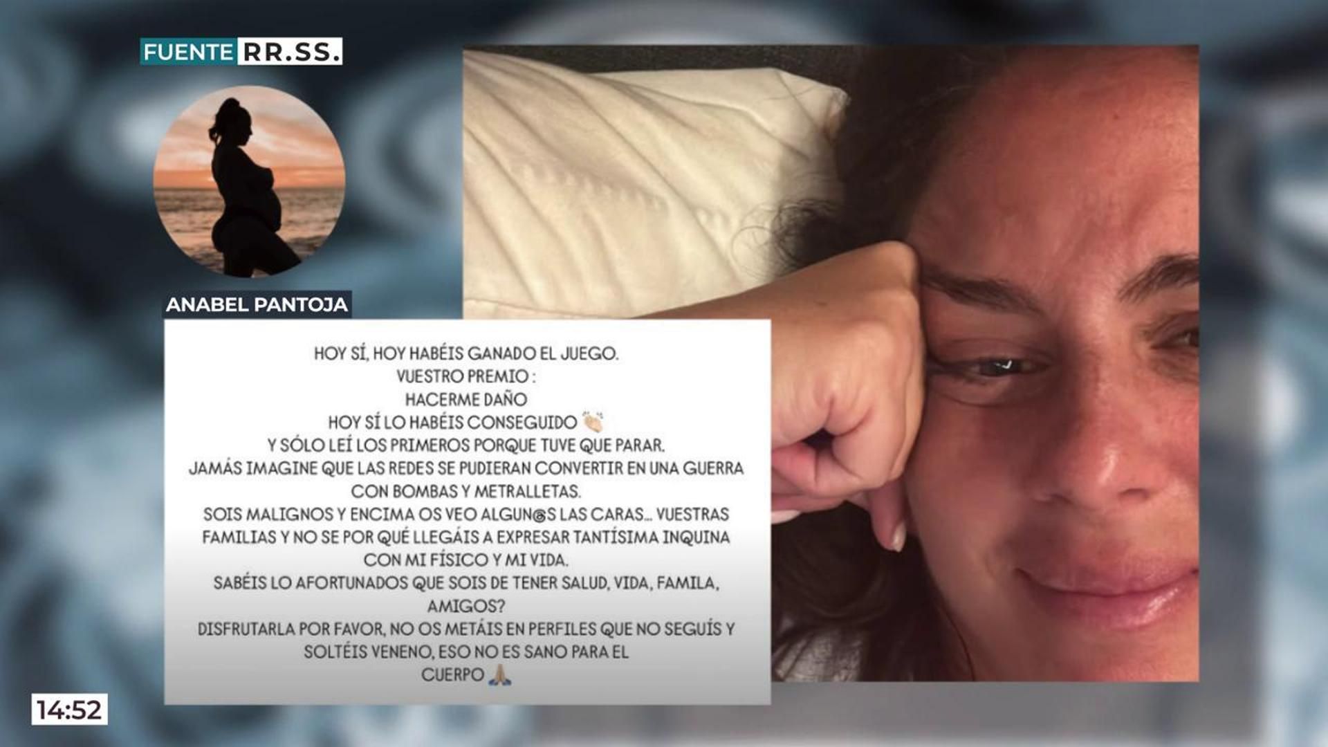 La publicación de Anabel Pantoja contra sus haters