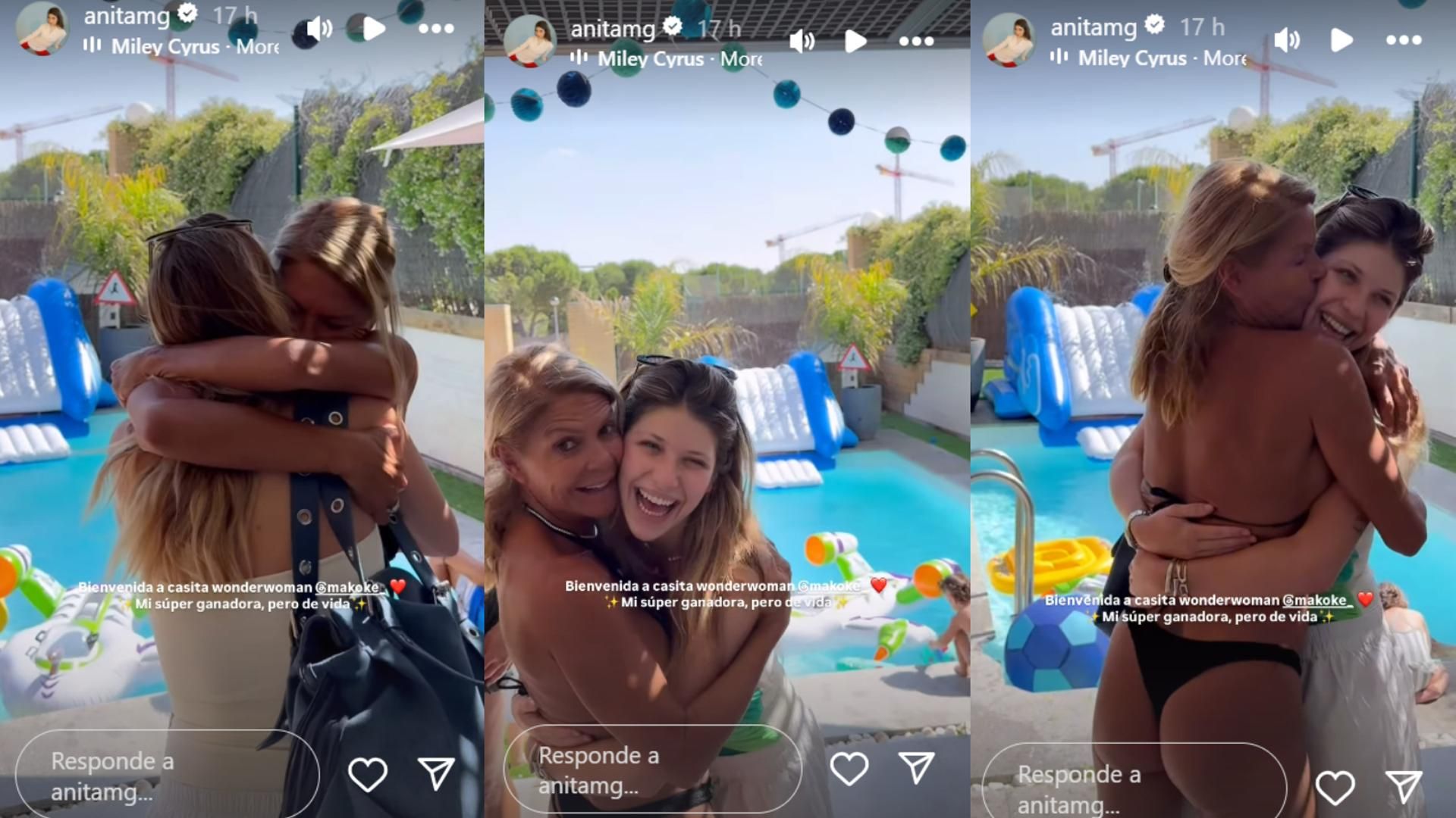 Makoke y Anita Matamoros se reencuentran