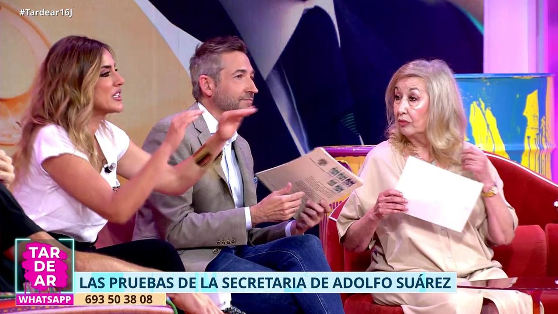 Rosa María Beneit, que fue secretaria de Adolfo Suárez, en 'Tardear'