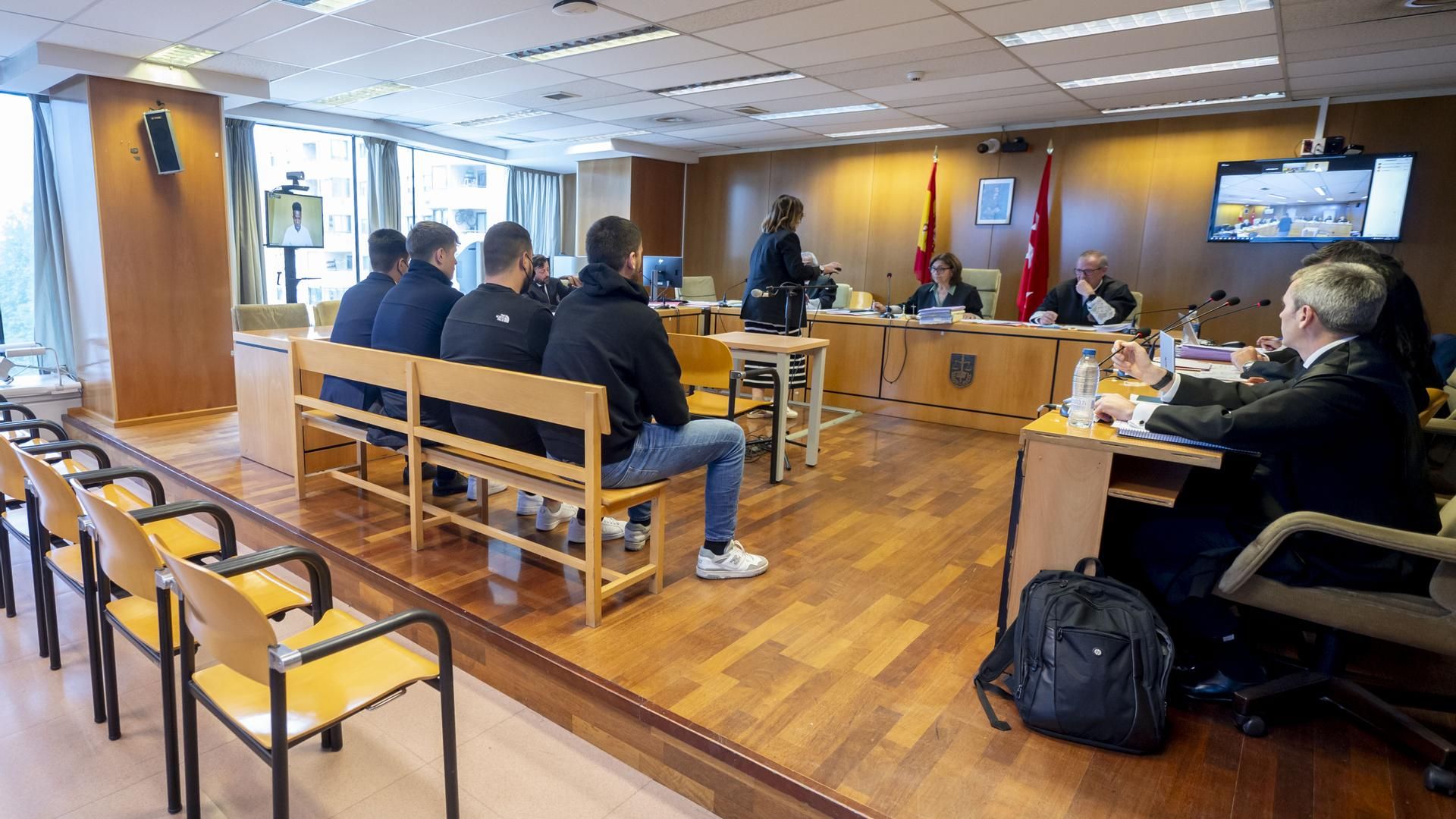 Vinicius declara como testigo en el juicio contra cuatro ultras del Frente Atlético por colgar un muñeco ahorcado de un puente