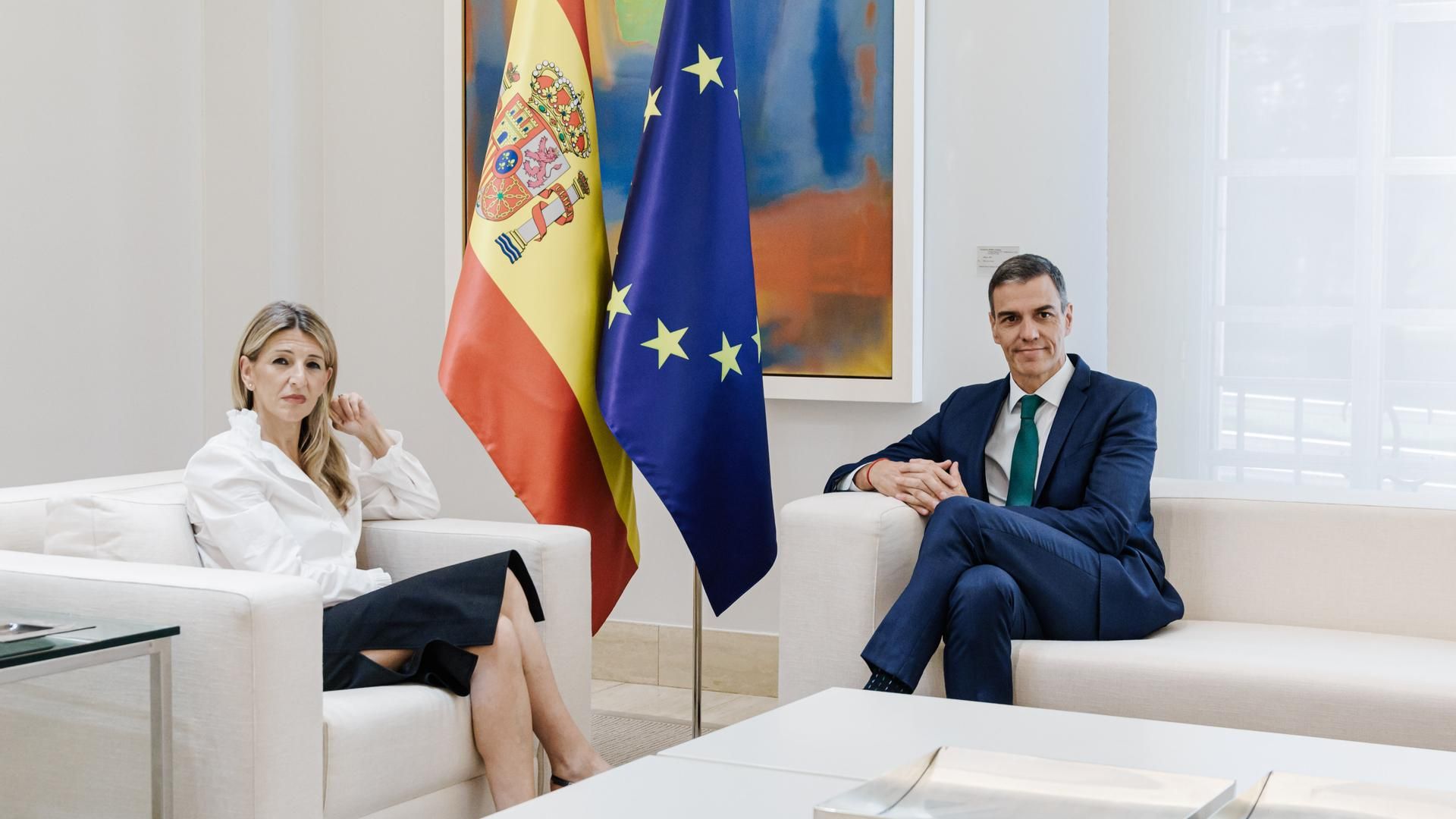 Yolanda Díaz pide a Sánchez acabar con la corrupción en el seno del PSOE