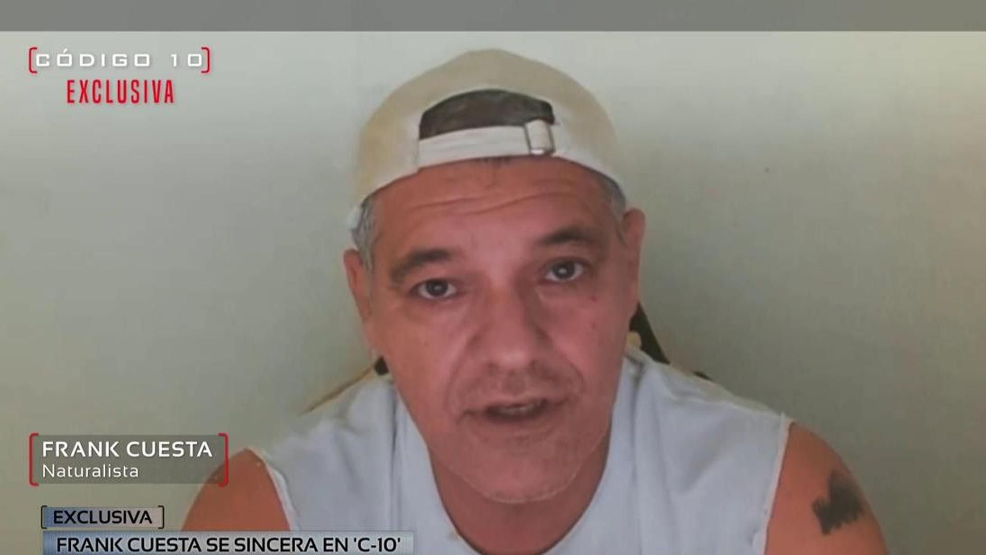 Frank Cuesta reaparece en 'Código 10' y responde sin filtros a las acusaciones recibidas: "Es sadismo puro y duro"