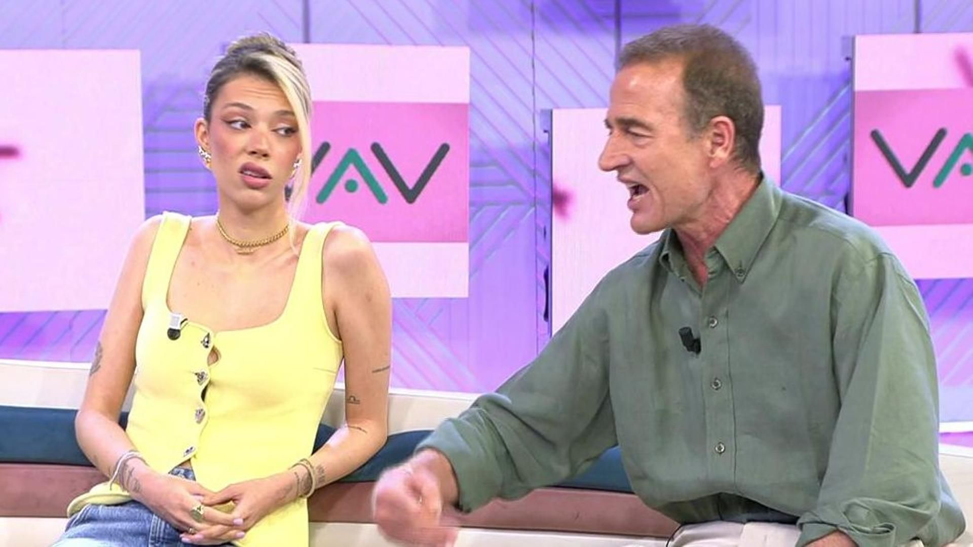 Alejandra Rubio, a Alessandro Lequio: "Voy a contestar a este señor" -Vamos  a ver