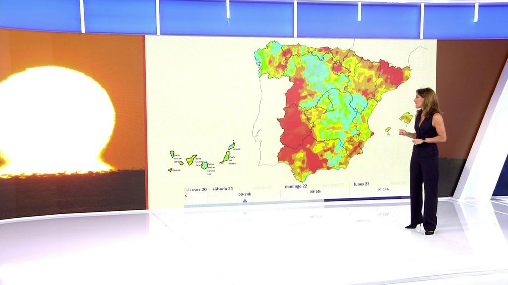 El mapa del riesgo de incendios en España: las altas temperaturas disparan las alertas