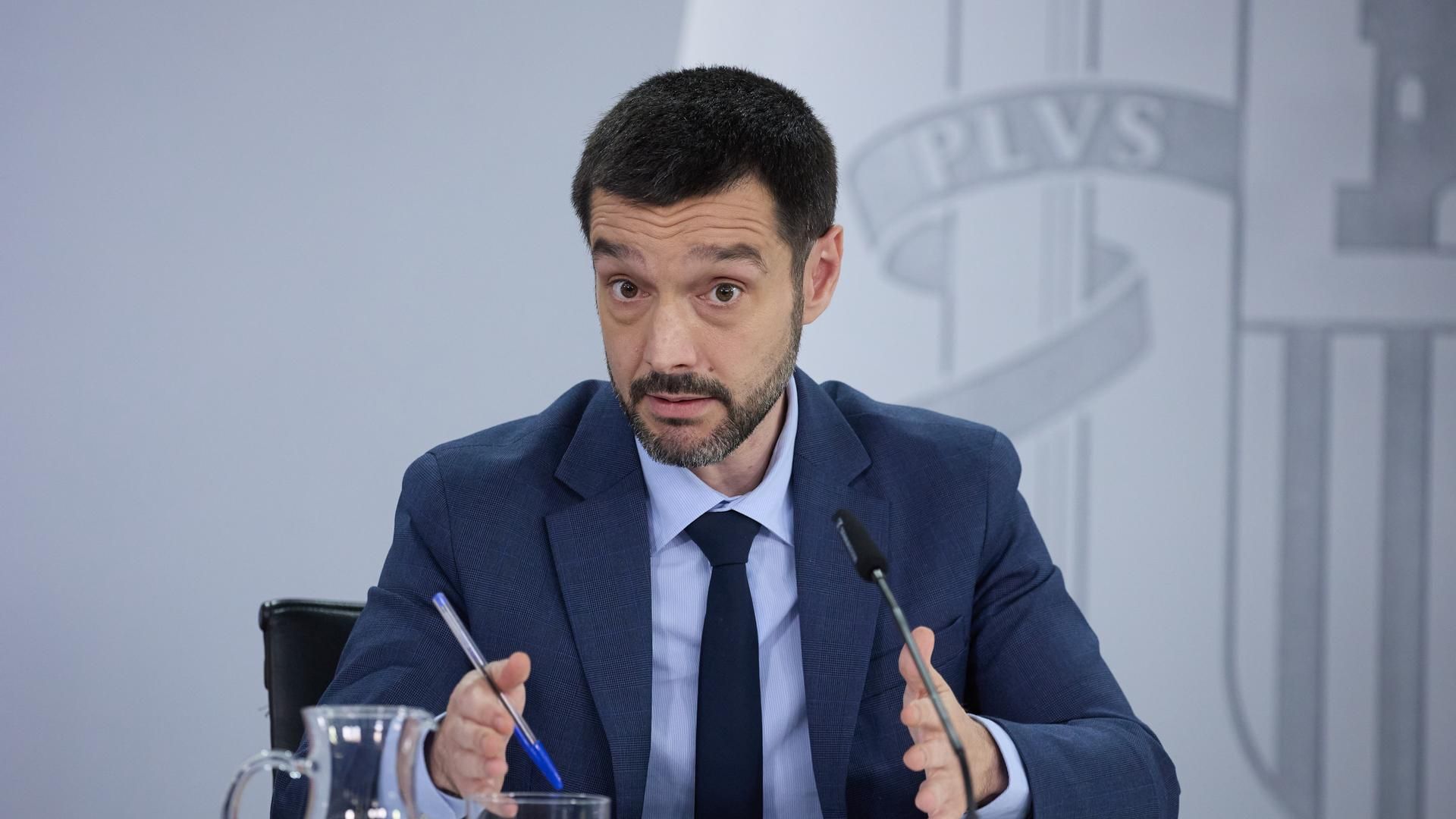 El ministro de Derechos Sociales, Consumo y Agenda 2030, Pablo Bustinduy