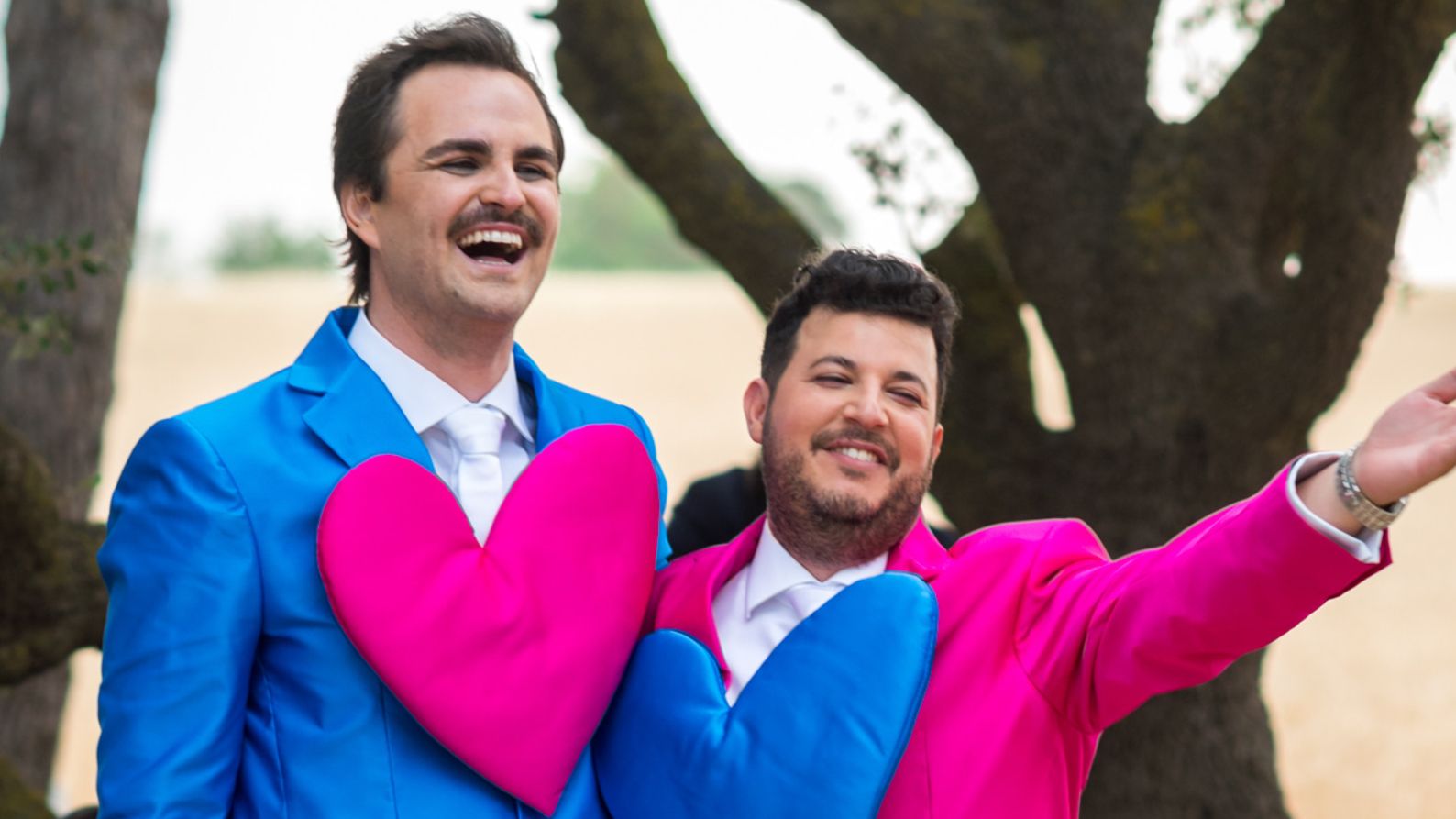 Fede Arias y Borja Barrera en el altar