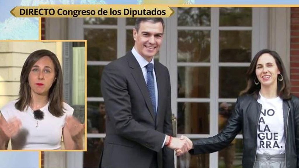 Ione Belarra, secretaria general de Podemos: "Estamos ante un auténtico paripé de Sánchez"