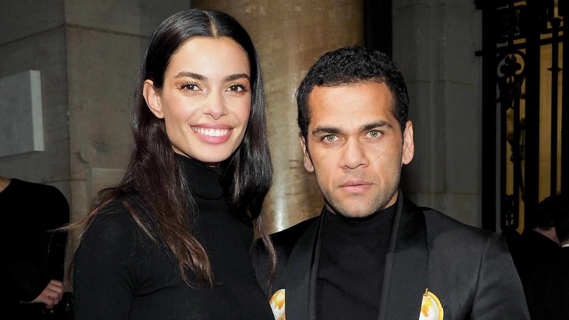 Joana Sanz y Dani Alves en una imagen de archivo.