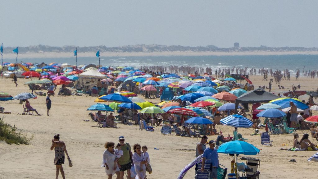 La playa de Matalascañas, Huelva