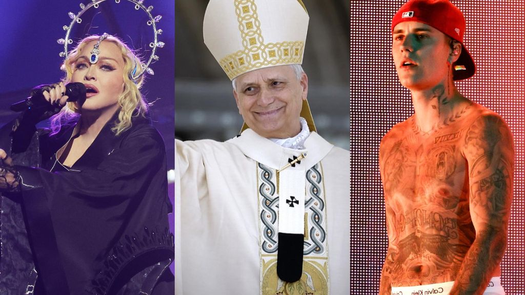 Madonna, el papa y Justin Bieber