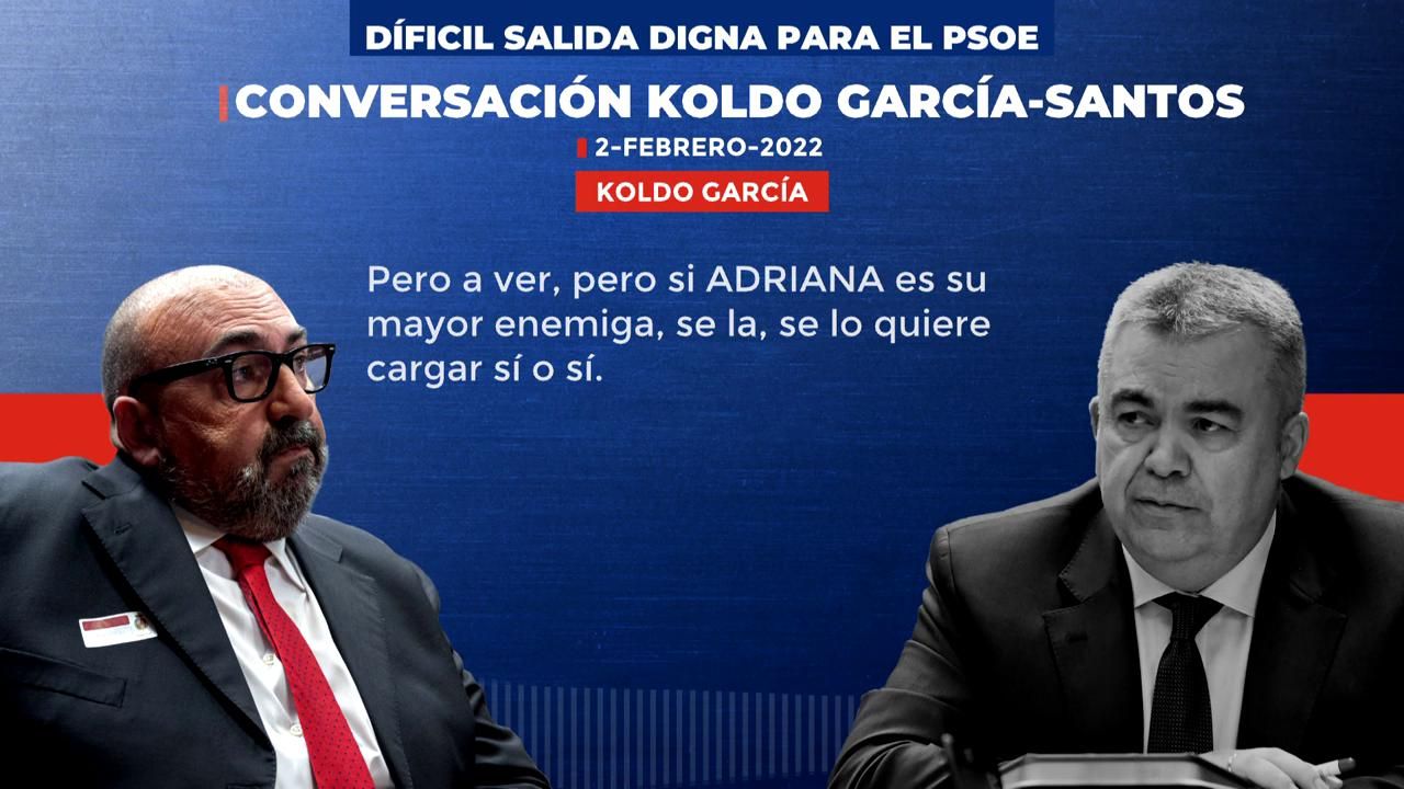 Adriana Lastra asegura de Santos Cerdán la hizo dimitir “enferma y embarazada”