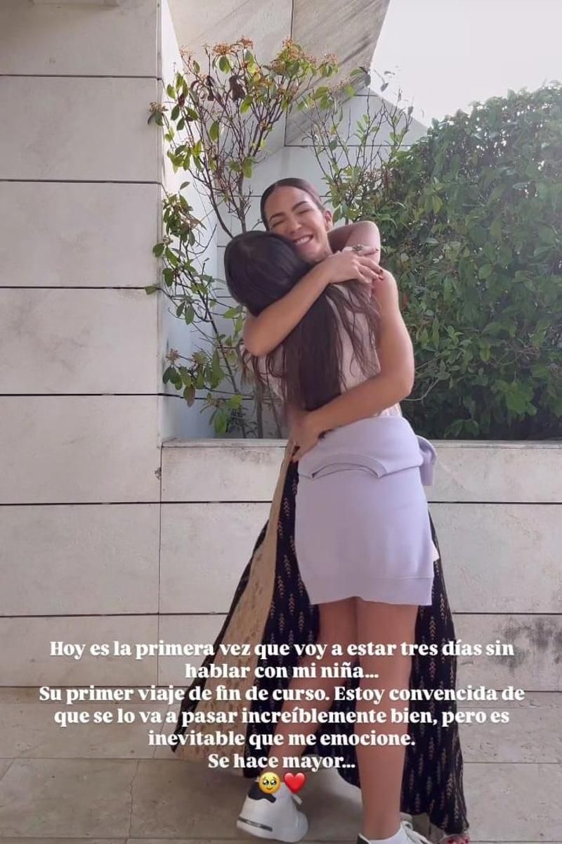 Así anunció Tamara Gorro que tenía que separarse de su hija