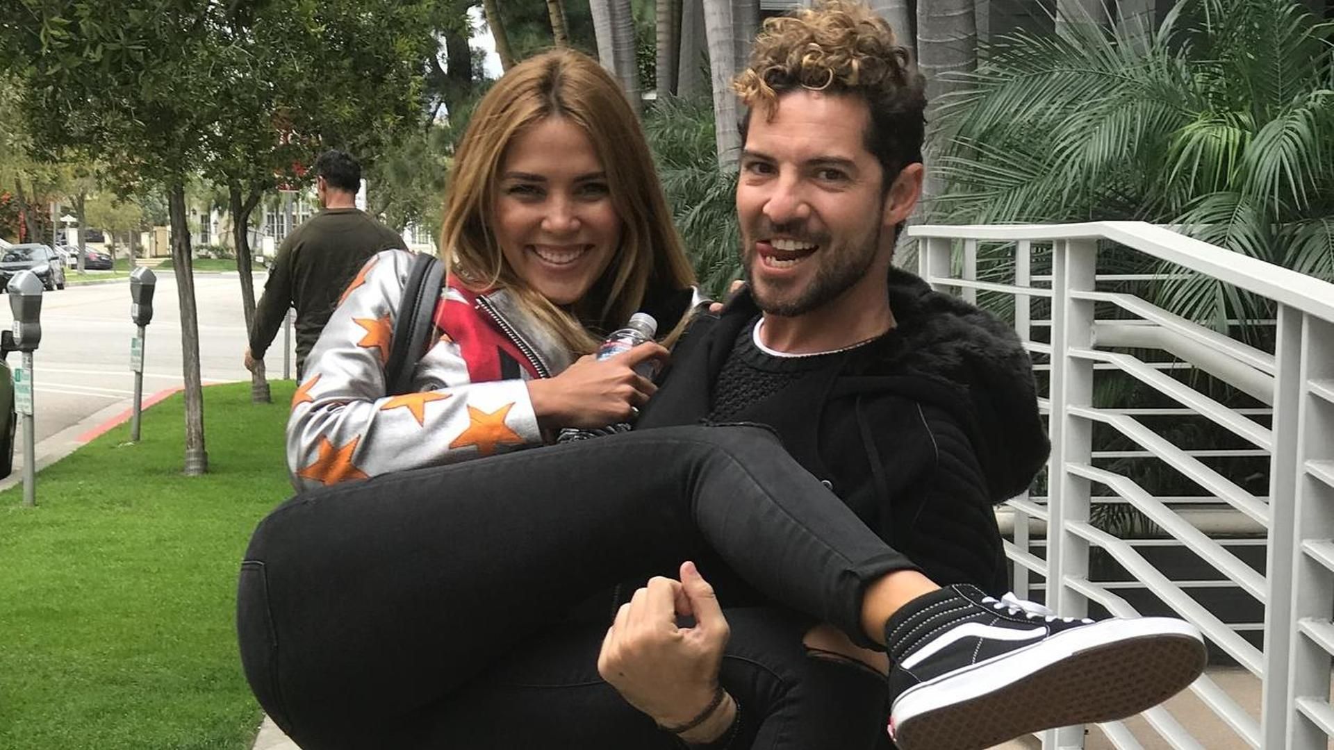 David Bisbal y Rosanna Zanetti