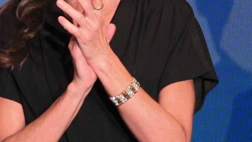 El brazalete de la reina Letizia en el evento