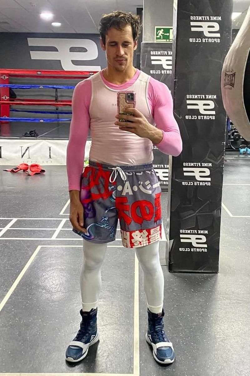 El look de gimnasio de Martiño Rivas