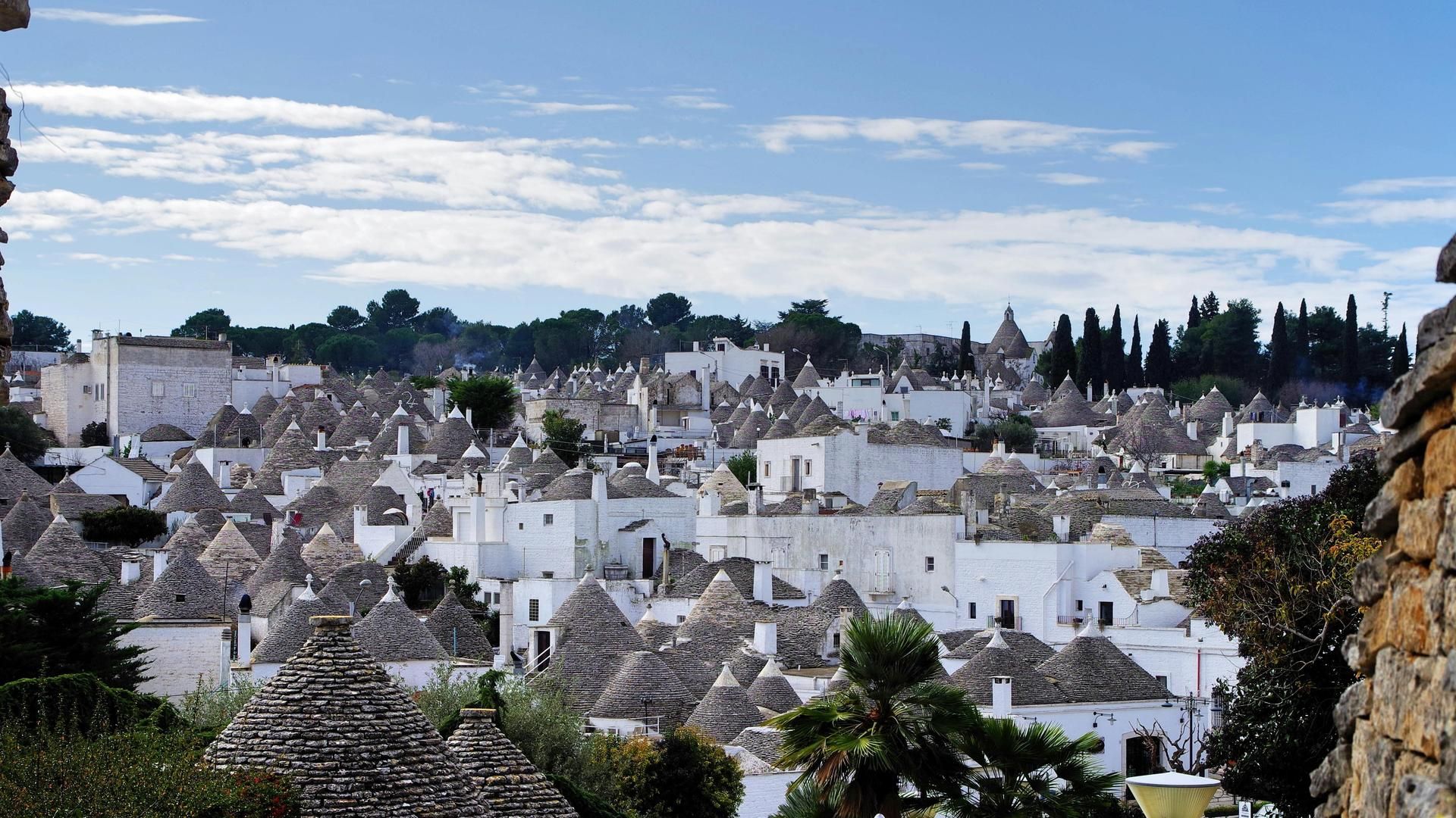 El pueblo italiano de Alberobello El pueblo italiano de Alberobello