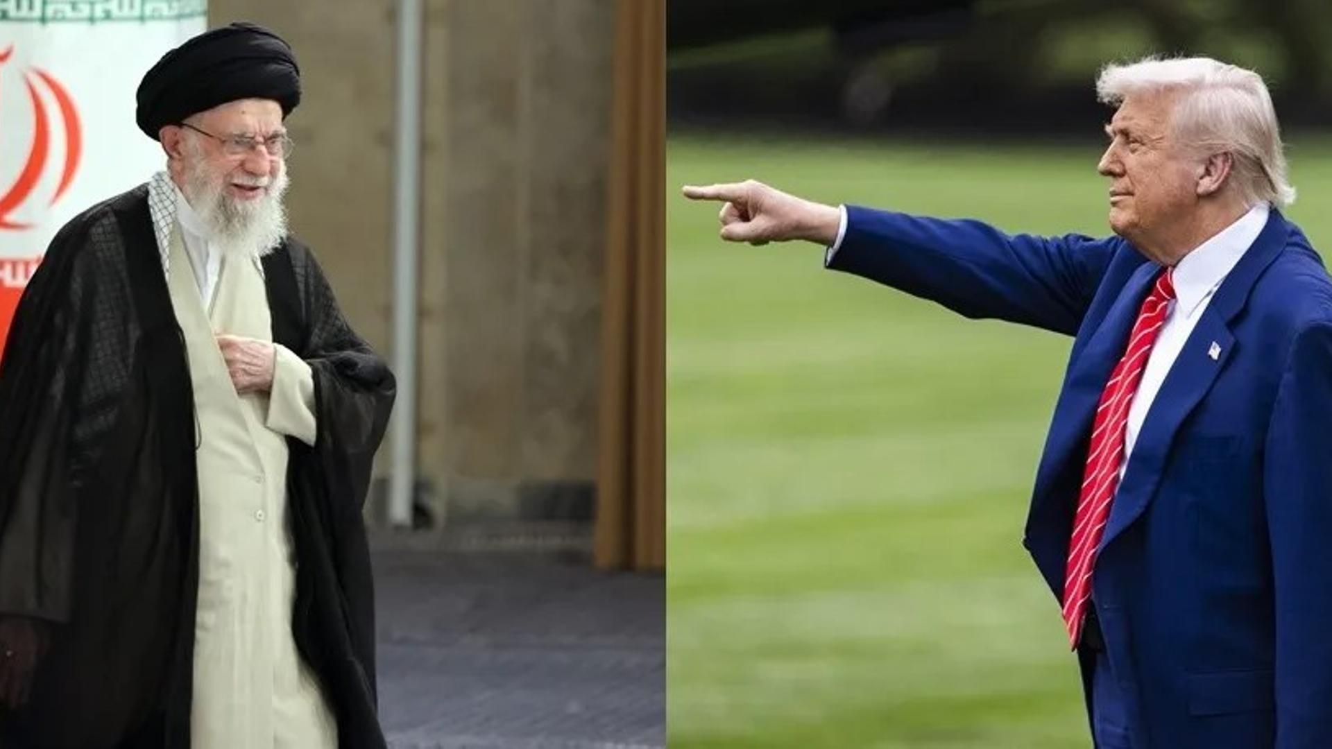 Trump amaga con meterse de lleno en el conflicto de Israel con Irán aunque descarta "por ahora" matar a Jamenei