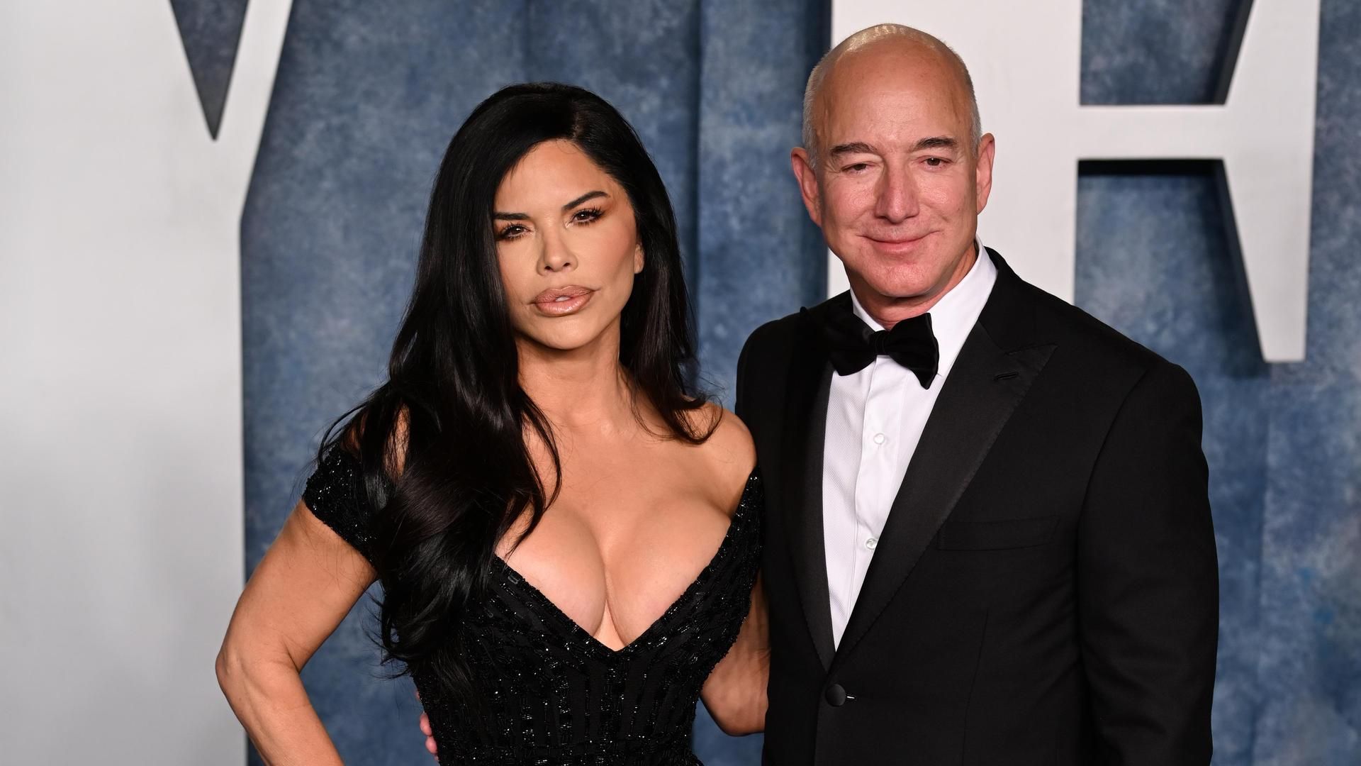 Jeff Bezos y Lauren Sanchez