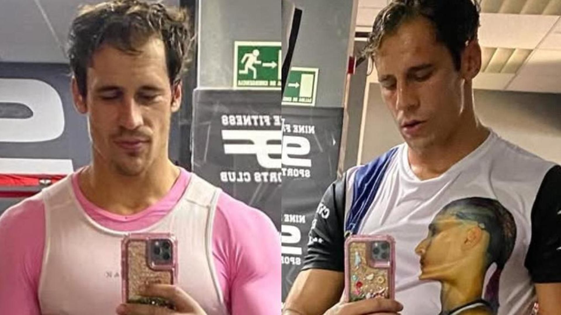 Los loos para ir al gimnasio de Martiño Rivas Los loos para ir al gimnasio de Martiño Rivas
