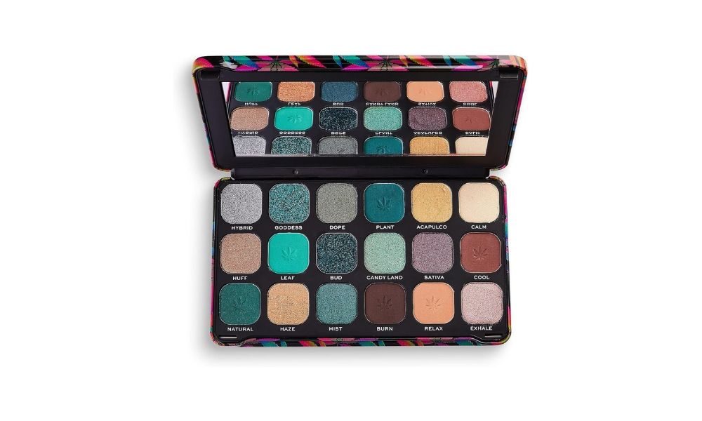 Paleta de sombras de ojos mate Makeup Revolution