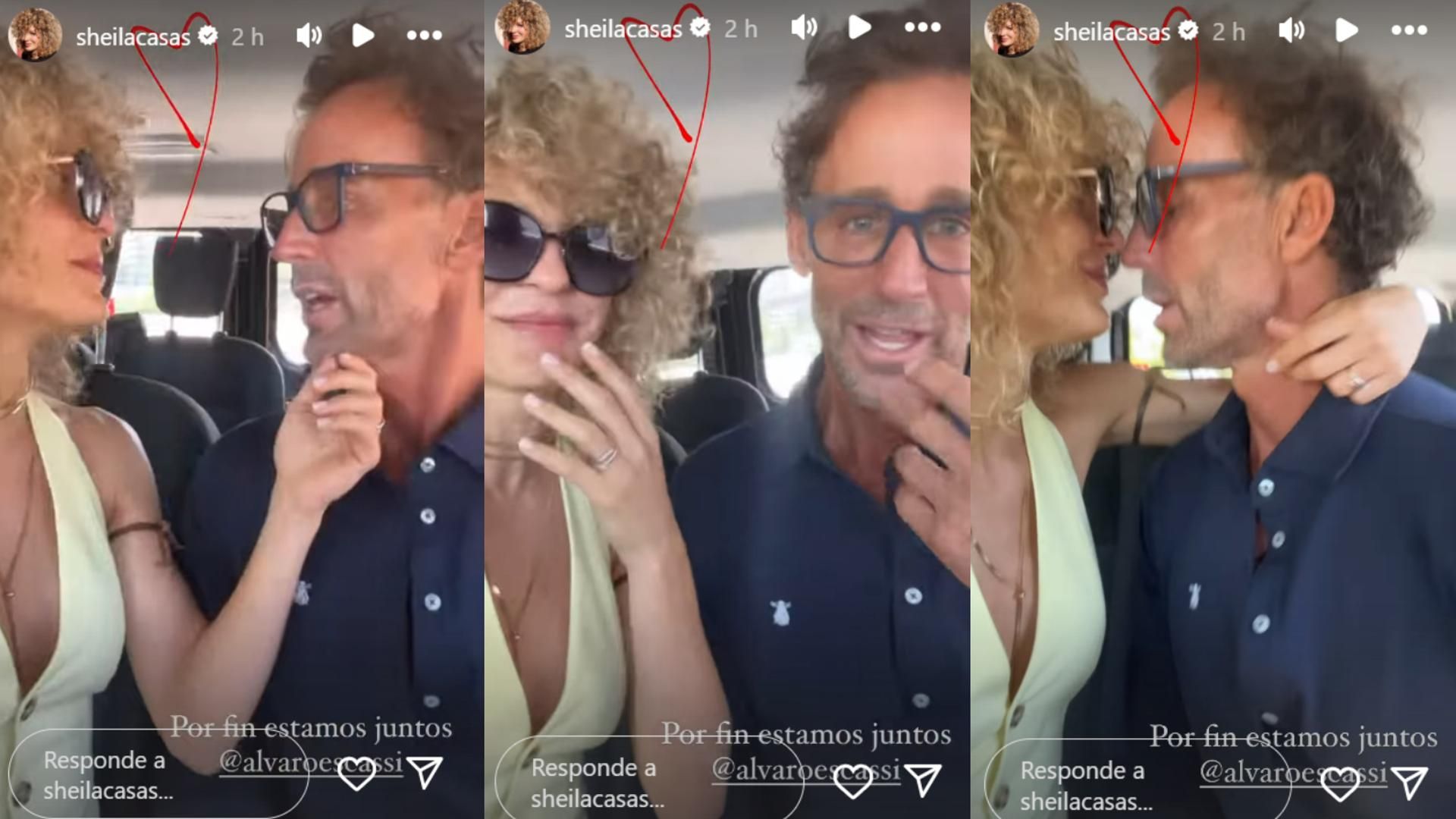 Sheila Casas y Álvaro Escassi dan detalles de su primera noche juntos