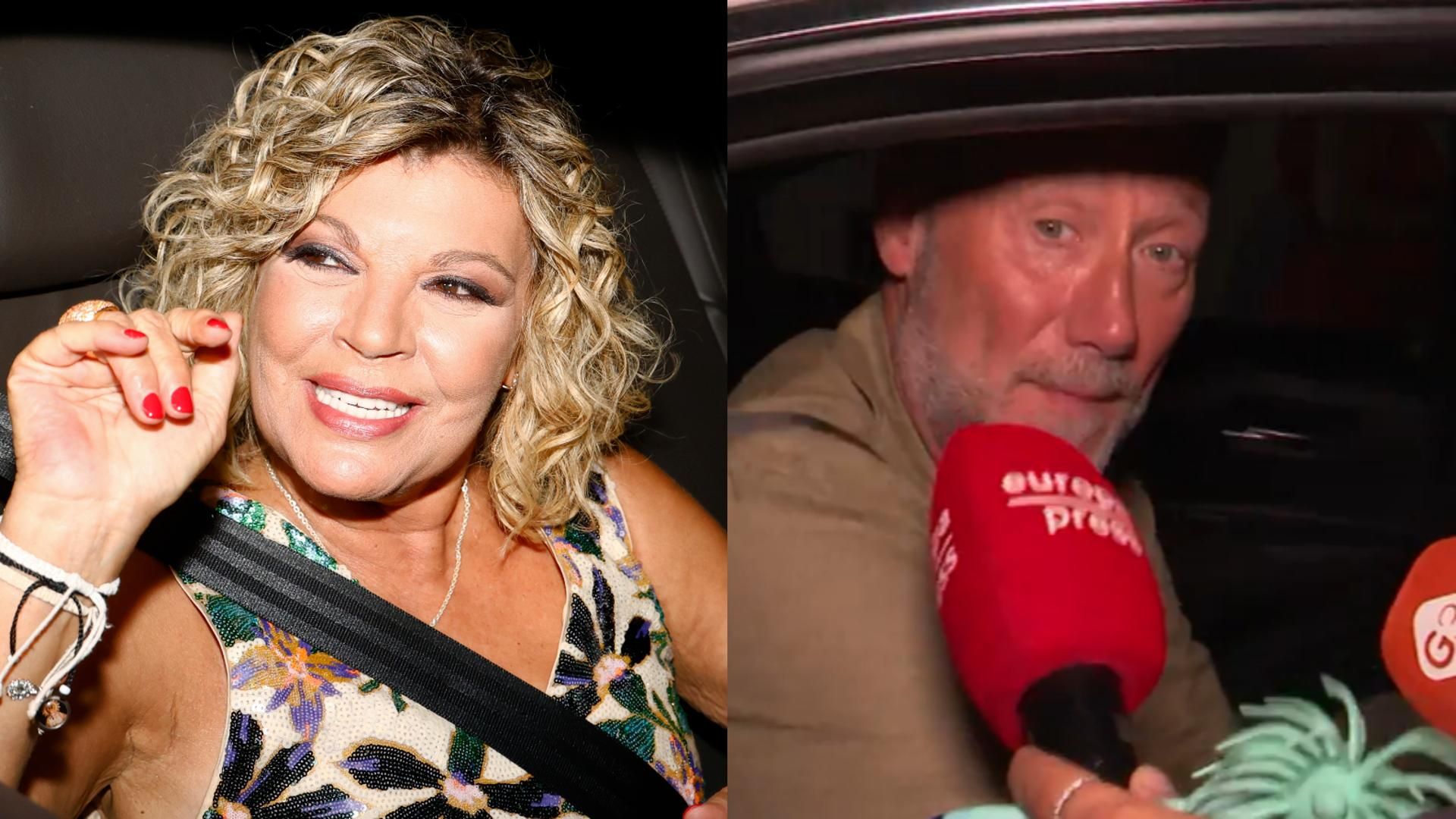 Terelu Campos y Pedro García Aguado