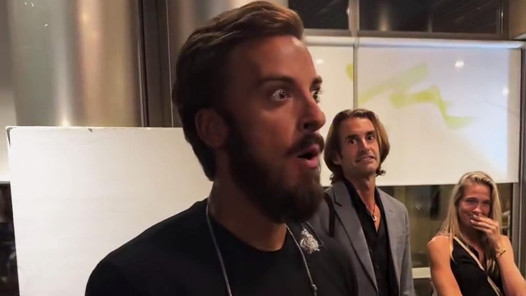 Borja González al ver a su hijo tras ganar 'Supervivientes'