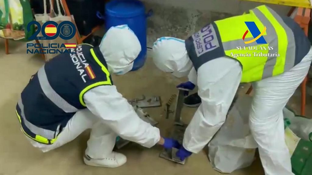 Desmantelado un laboratorio para “cocinar” hasta 30 kilogramos de cocaína al día